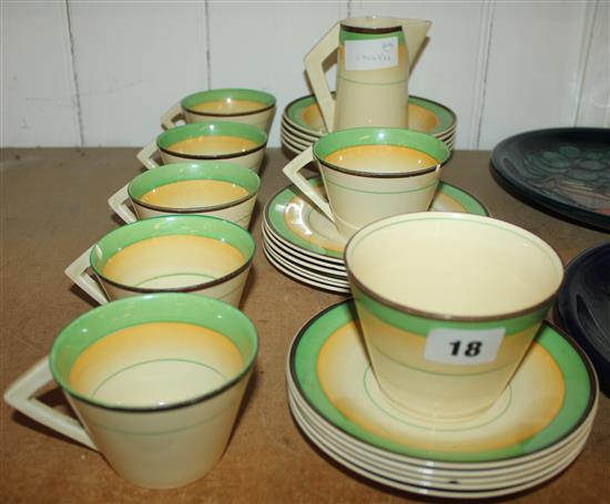 Clarice Cliff part tea set